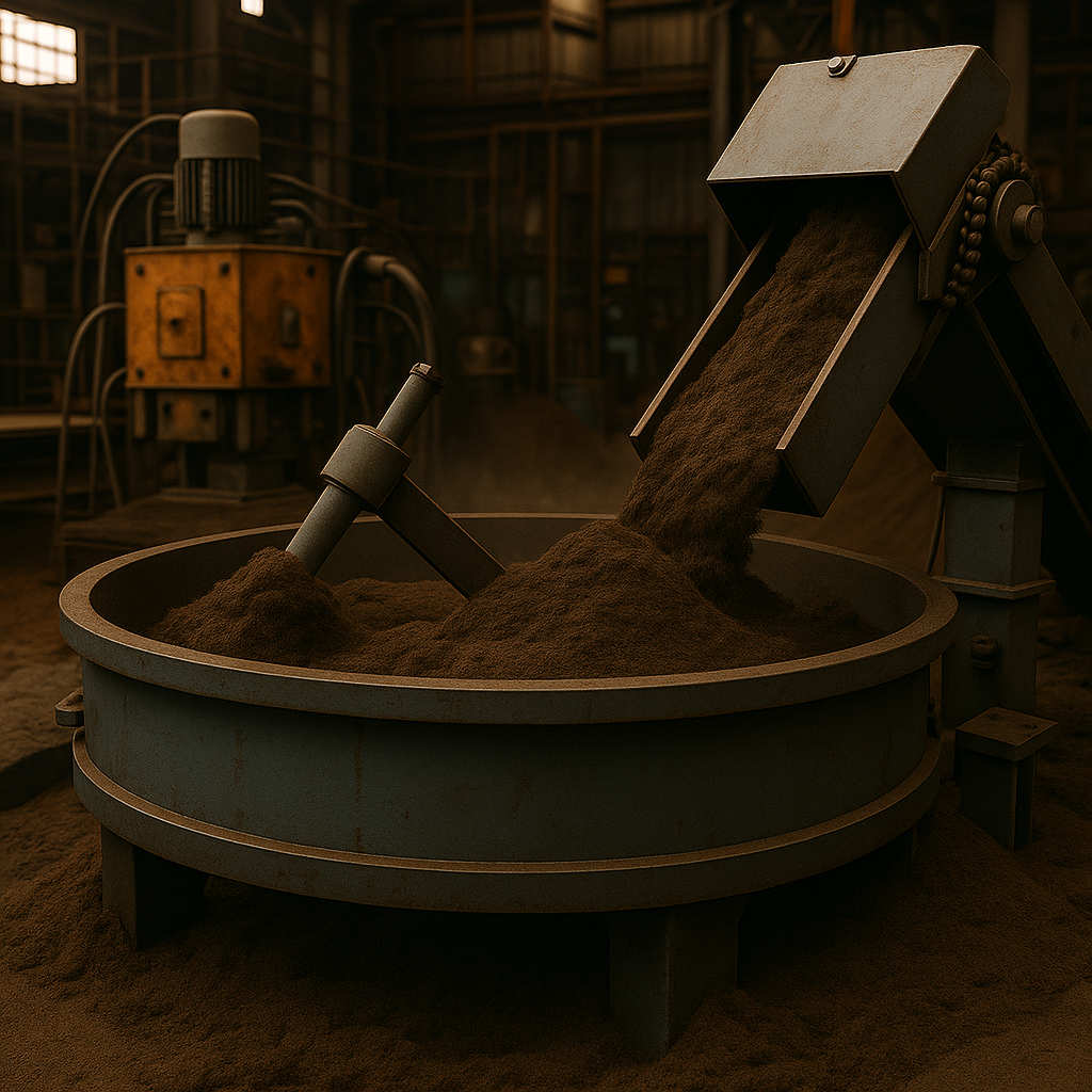 Foundry Sand Mixing and Preparation